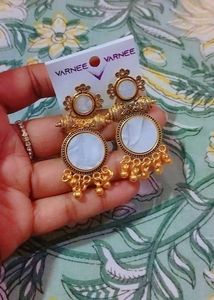 Oxidised Earring