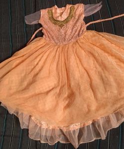 Beautiful Peach colour dress 👗