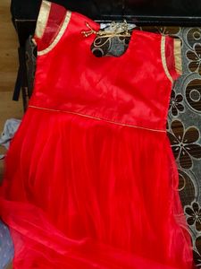 Beautiful Red Embroidered Lehenga Choli