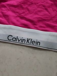 Calvin Klein Sports Bra Pink