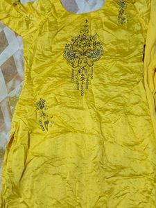 Yellow Salwar Suit
