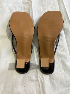 Stylish Brown Patent Heels