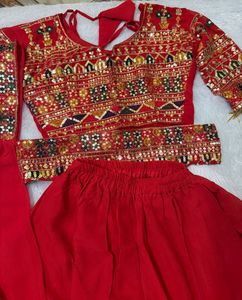 Beautiful Designer Heavy Fox Georgette Plazo Dress