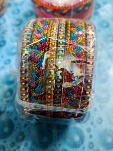 Colorful Bangle Set 4  Size - ( 2/6)