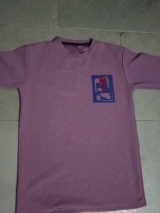 Light Pink Graphic T-Shirt