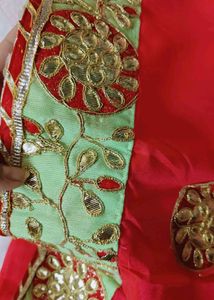 Unused Gota patti work saree
