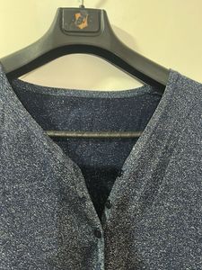 Sparkly Blue Cardigan