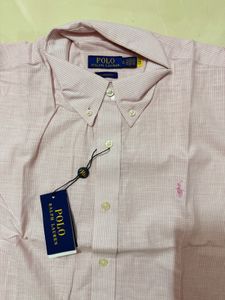Polo Ralph Lauren Pink Linen Shirt