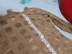 stylish golden kaftan
