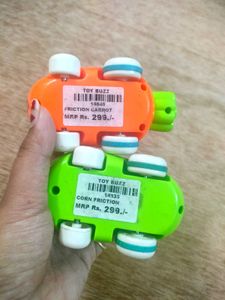 Cute Corn &amp; Carrot Pull-Back Toys