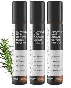 3 Bare Anatomy Advanced Hair Growth Serum Roll-On