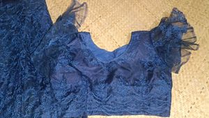 Stunning Navy Blue Lehenga Choli