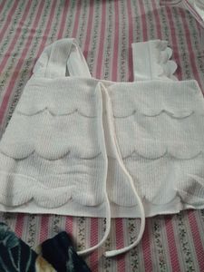 cute top white