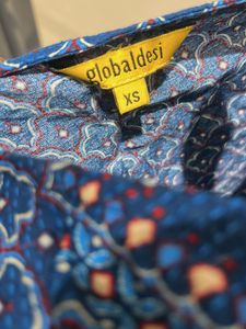 Blue Printed Kurti