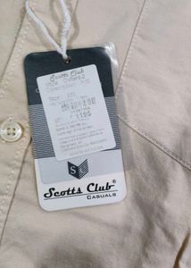 Brand New Seal Tag Formal Khaki Shirt  Sparky