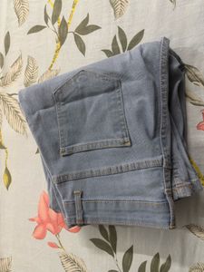 Light Wash Wide Leg Jeans