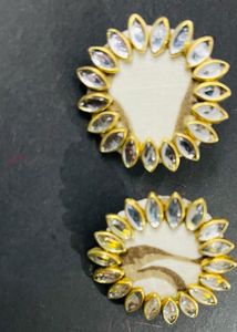 Fancy Party Wear Have Kunden Earrings