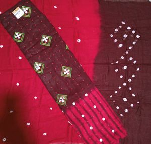 Bandhani Printed Cotton Suit