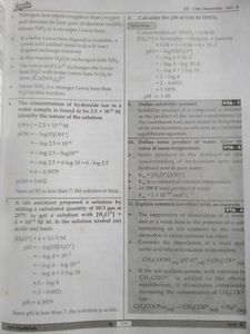 Loyola EC Chemistry Volume 1 &amp; 2 class 12 th. 2022