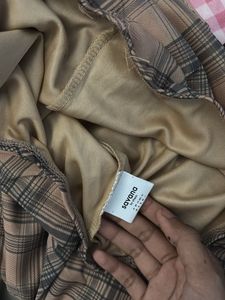 savana Plaid Skirt