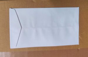 35 White Envelope Cover