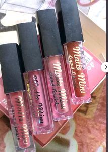 Brand New*** Matte Mini Lipstick (Set Of 4) Nude