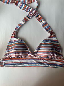 New Striped Bikini Top