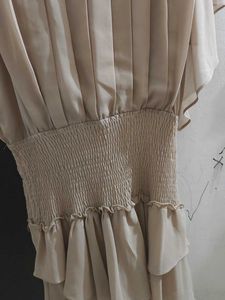 Elegant Beige Dress