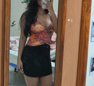 Boho Sun & Moon Print Cami Top, from savanah