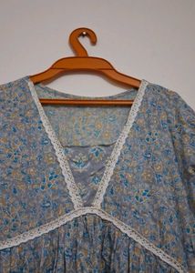 side cut anarkali