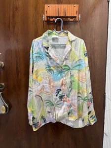 Vibrant Tropical Print Pyjama Set
