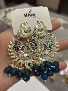 Earrings With Orignal Mirror Work
