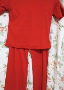 Retro Red Co-ord Set