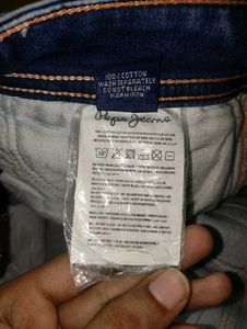 Pepe Jeans London Blue Slim Fit Denim | Waist 28