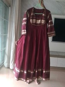 Elegant Maroon Kurti Dress