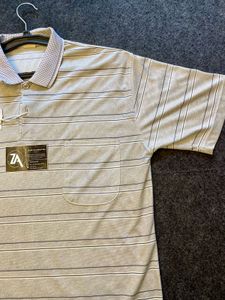 Men's Striped Polo Shirt