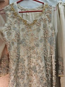 Pearl Work Plazo Dress