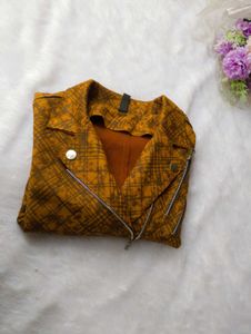 😎Free Shipping Stylish Plaid Moto Jacket😎