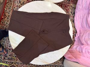 Comfortable Brown Flare Pants