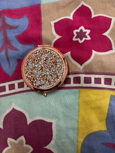 Rose Gold Compact Mirror