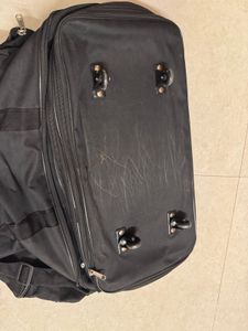 Adidas Black Duffel Bag