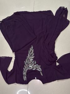 Elegant Purple Kurta Set with Dupatta