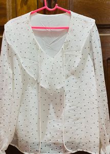 Polka dot top