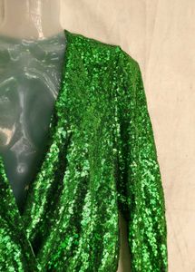 GREEN SEQUENCE ROMPER