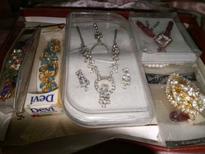 Jewelry Set with Necklace and Earrings