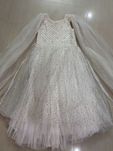 Sparkly White Tulle Dress