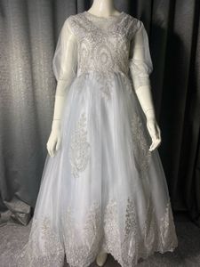 Elegant Embroidered Evening Gown