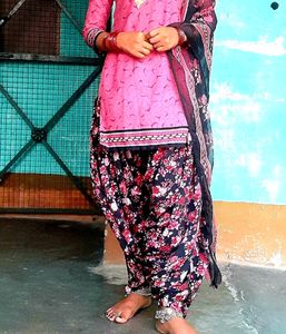 Printed Patiyala Suit