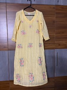 Yellow Kurti