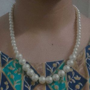 Classic Faux Pearl Necklace